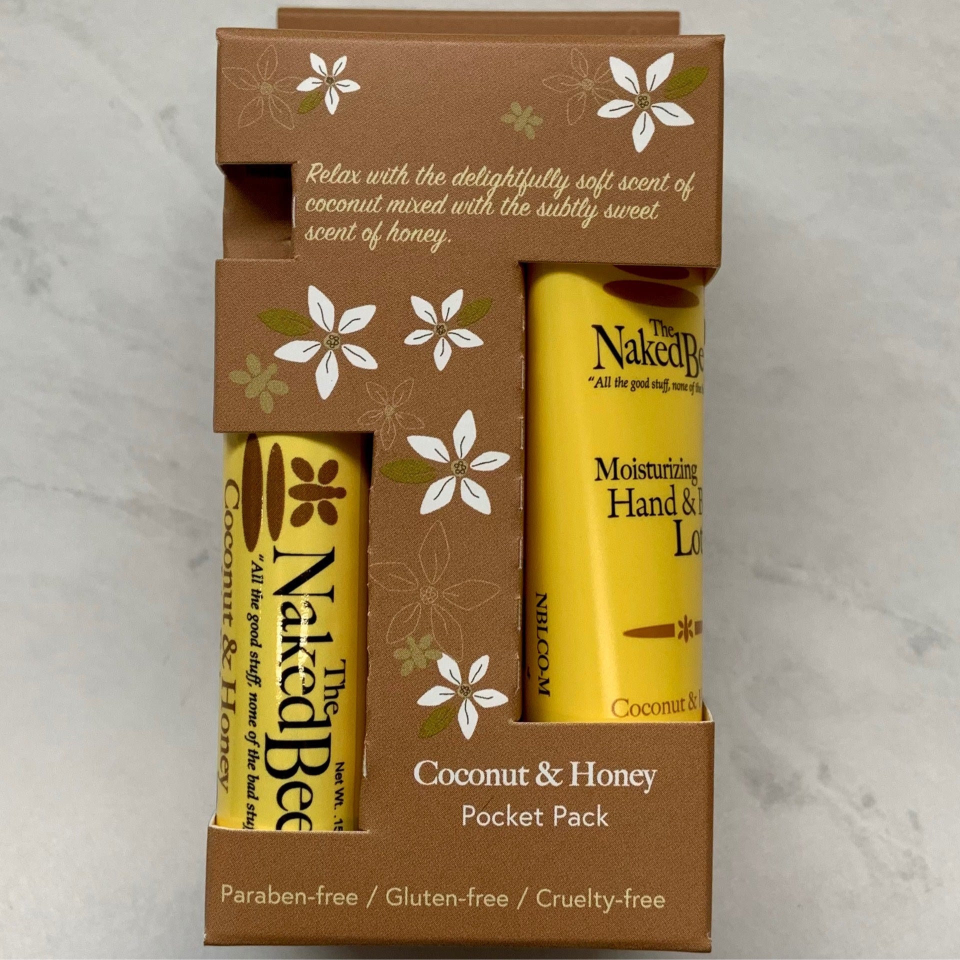 The Naked Bee Coconut Honey Pocket Pack French Twist Salon Boutique