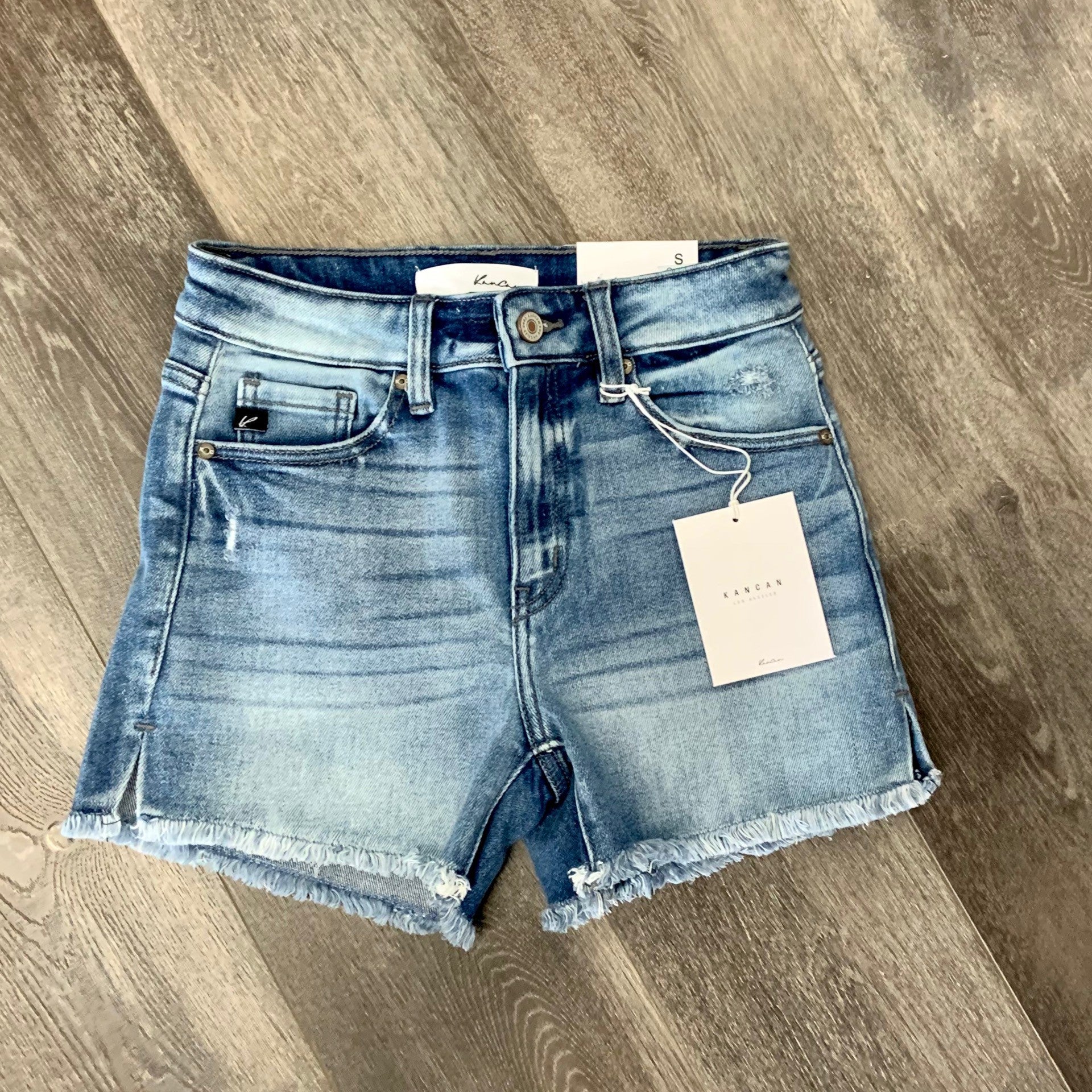 Kan Can USA High Rise Denim Shorts main image 1